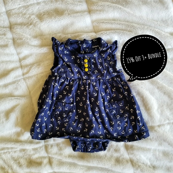 Carter's Other - Carters Anchor Onesie (See Model Inside)